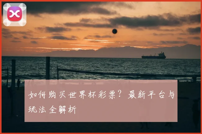 如何购买世界杯彩票？最新平台与玩法全解析